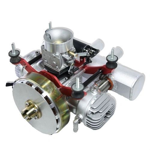 DLE128HD Drone Engine 7.4kw Water-Cooled Hybrid Electricity Generator Gasoline Engine Electric Kit