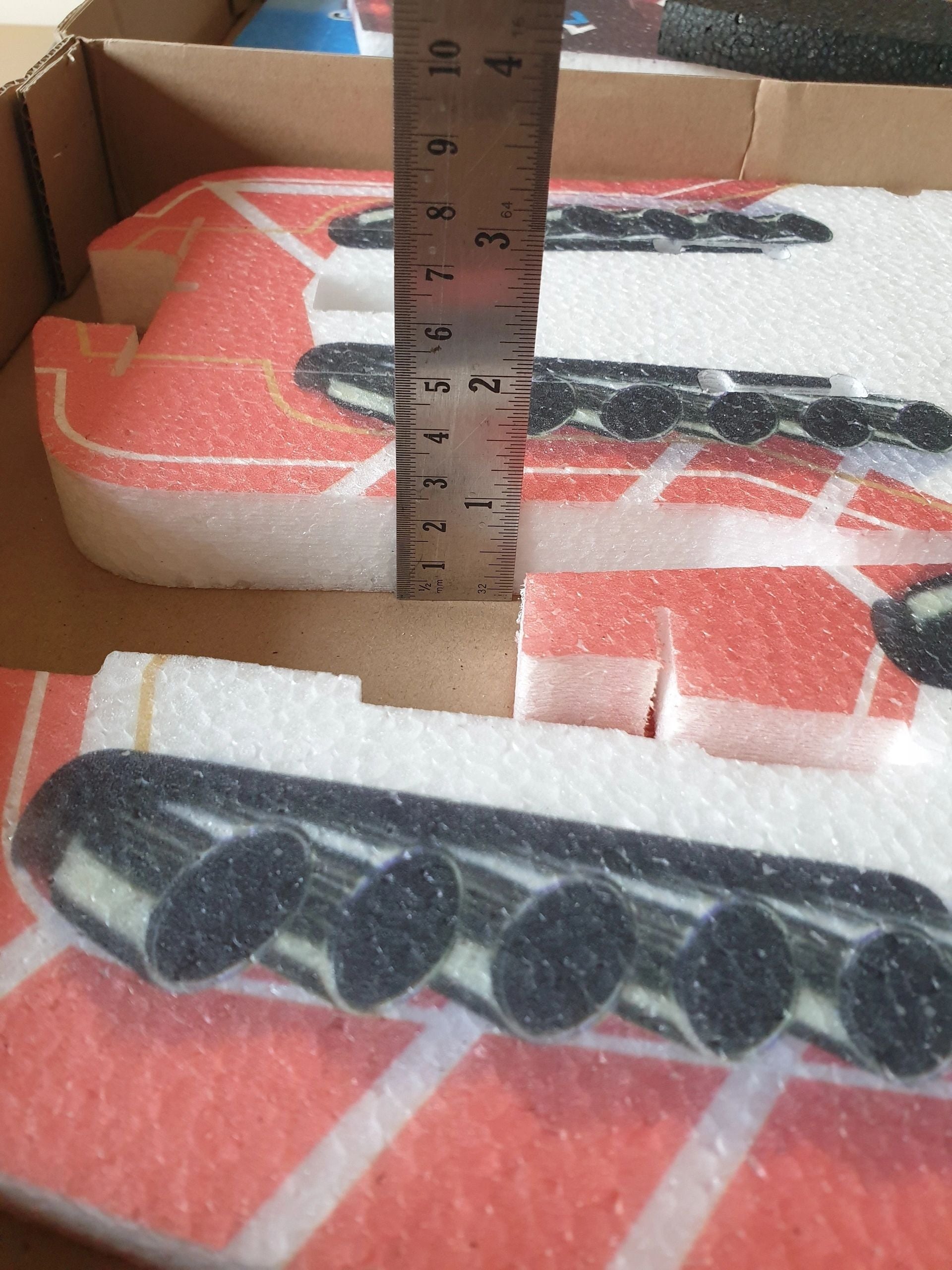 RC FACTORY VELOXITY RED WITH MOTOR ESC PROP SERVOS