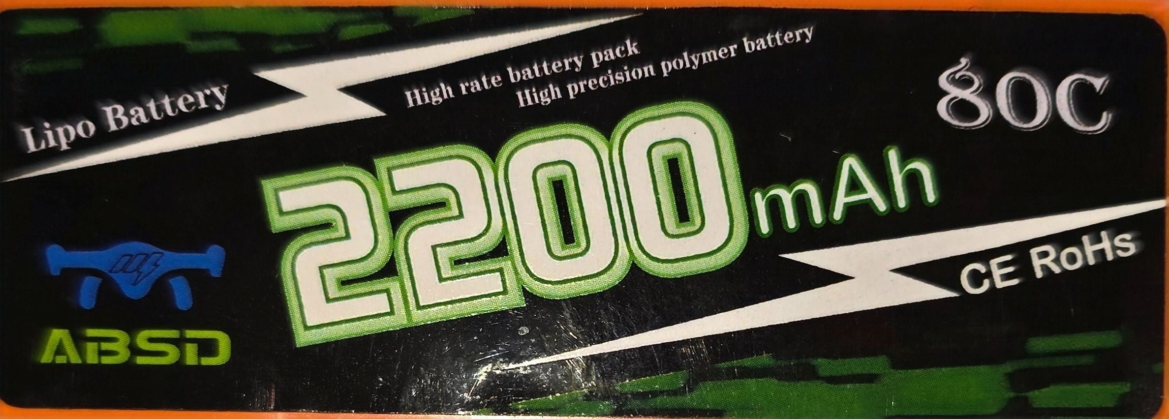 11.1V - 2200mAH - (Lithium Polymer) Lipo Rechargeable Battery - 30C
