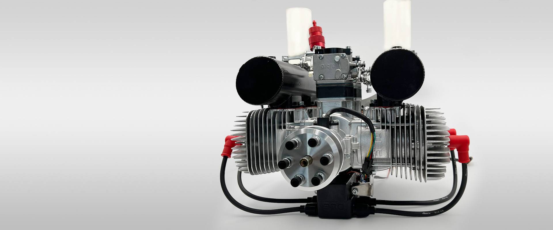 DLENGINE DLE-400 400cc Twin Cylinder Gasoline RC Aircraft Engine