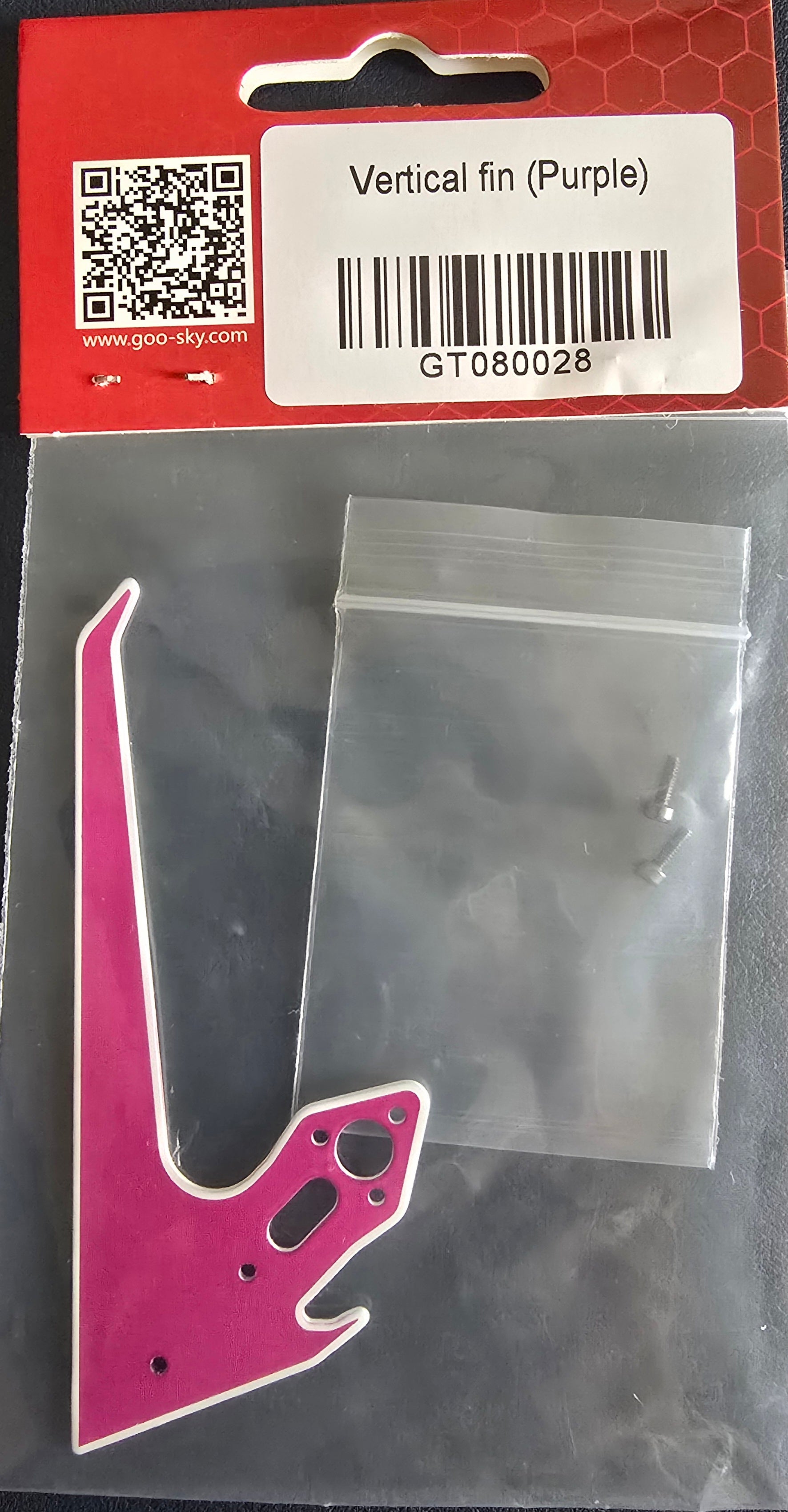 Goosky S2 Tail Fin (S2 Max / S2 Ultra) – Helicopter Spare Part