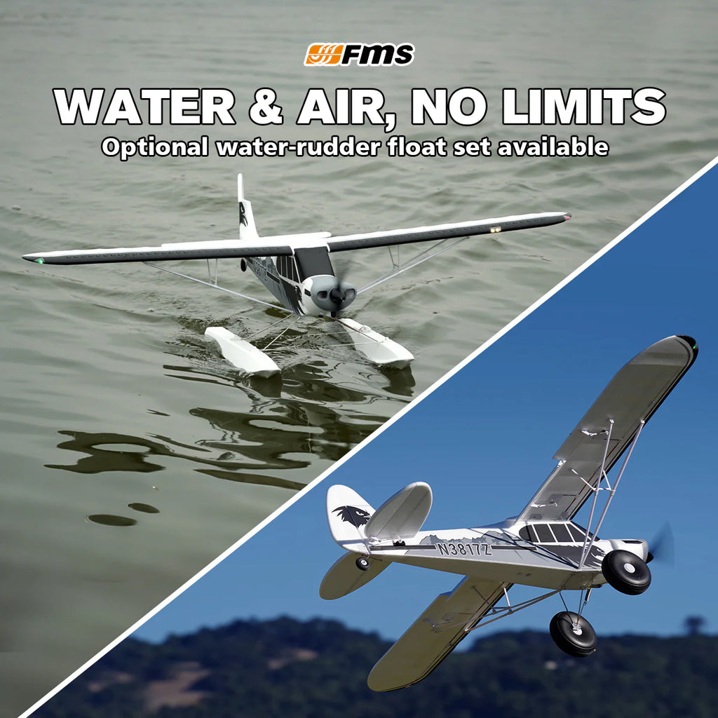 FMS 1700mm PA-18 Super Cub V2 PNP RC Airplane