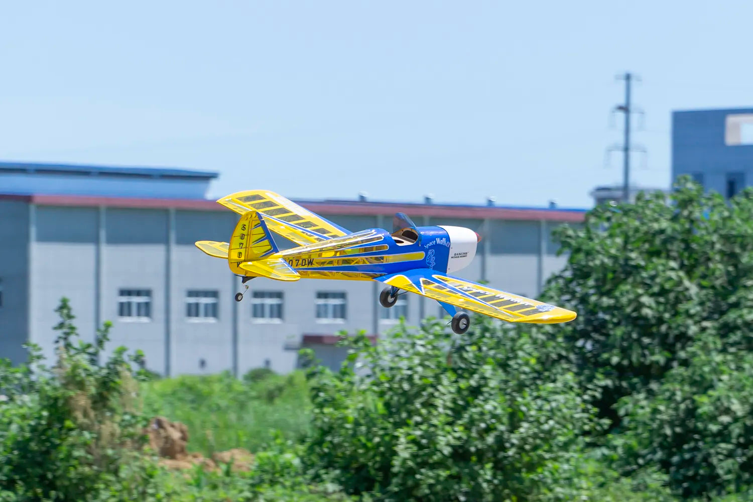 Space Walker Balsa Wood Kit 1600mm