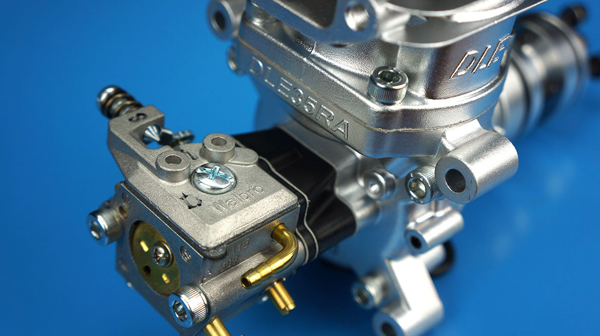 DLE35RA carburetor view