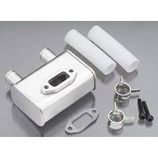 DLE 20RA rear exhaust muffler for petrol RC engine