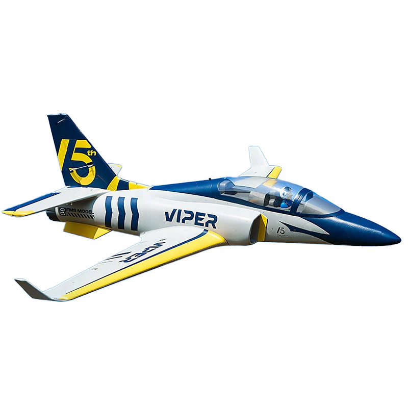 FMS Viper 70mm EDF Jet PNP RC Airplane angle view