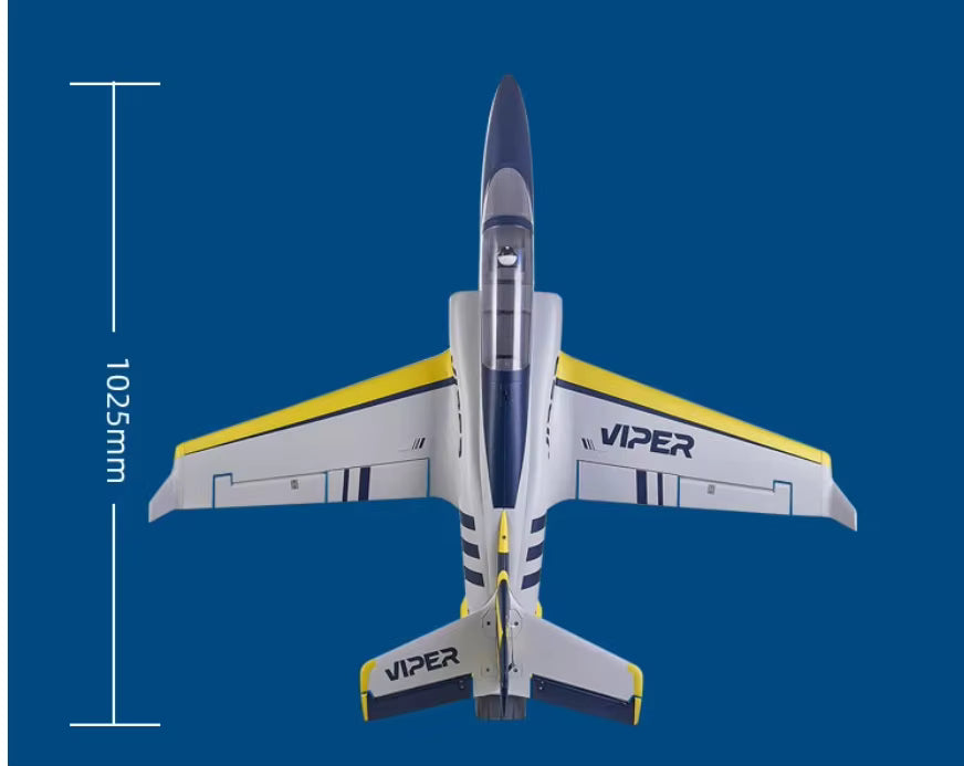FMS Viper 70mm EDF Jet PNP RC Airplane length