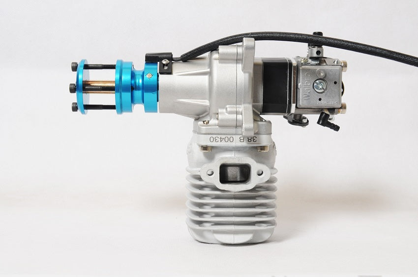 Great Power GP38 petrol engine side profile for giant scale RC airplanes
