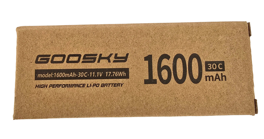 Goosky E2 LiPo battery packing box