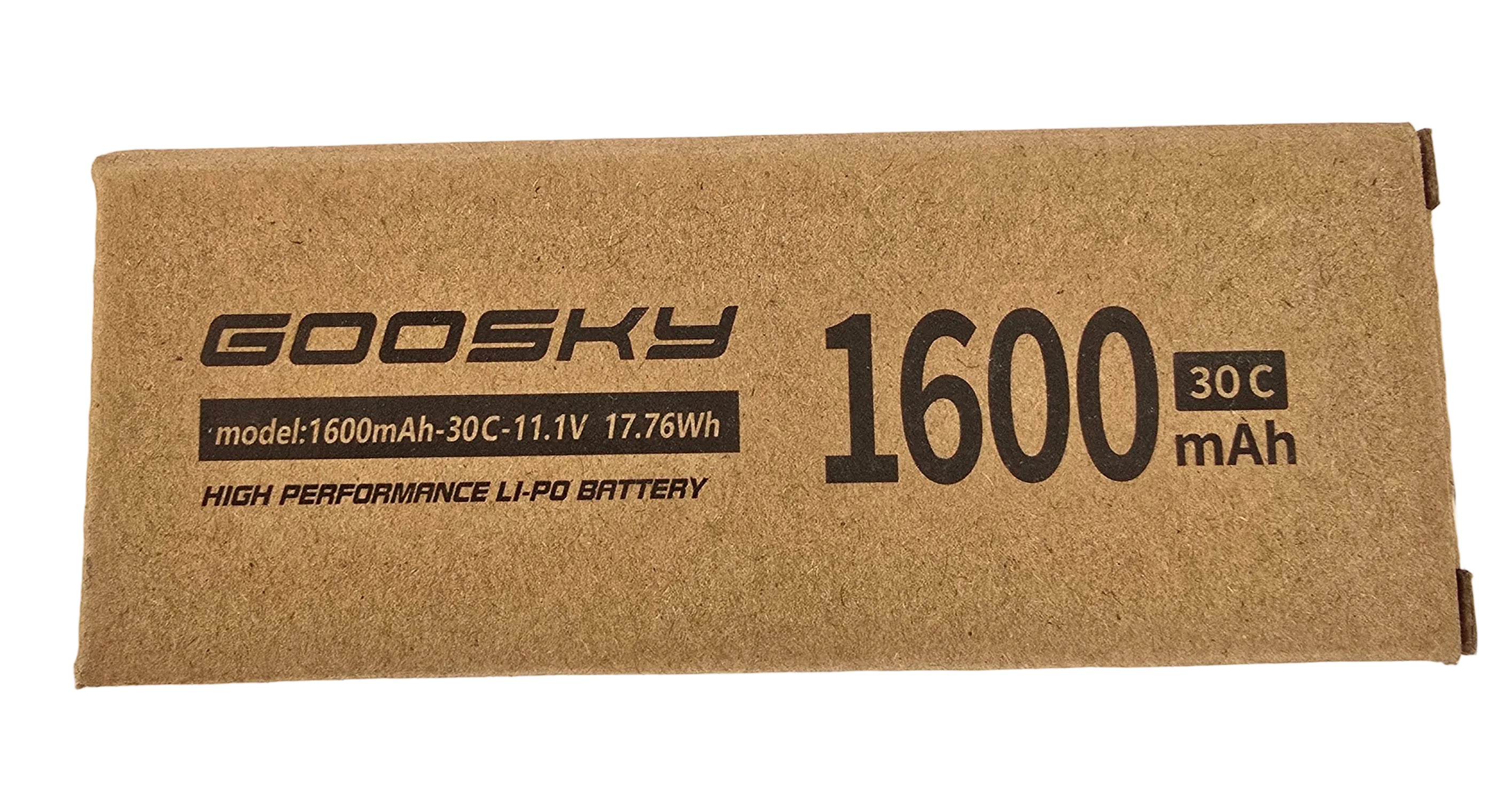 Goosky E2 LiPo battery packing box