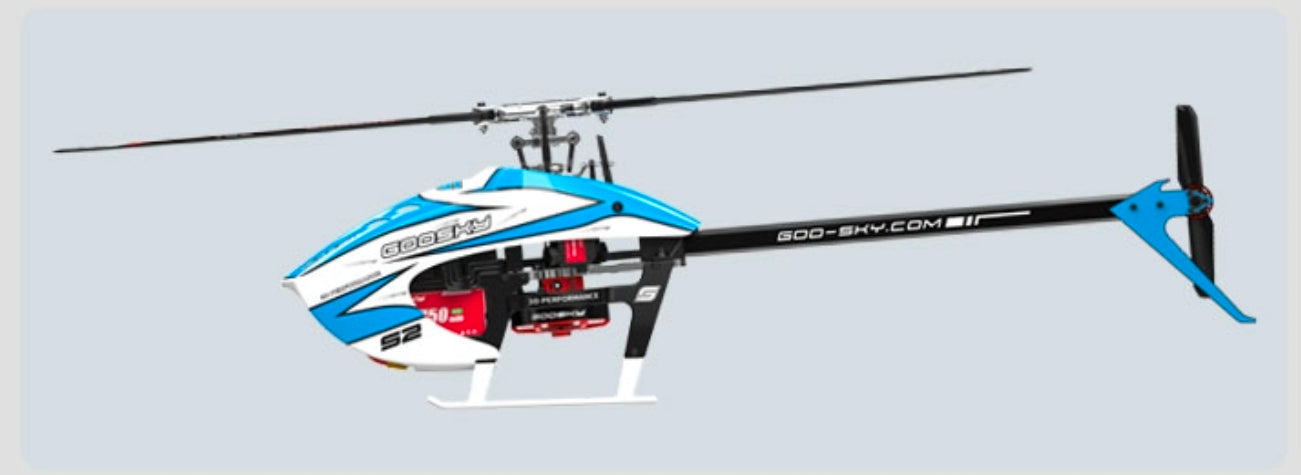 Goosky Legend S2 Max Blue Side View