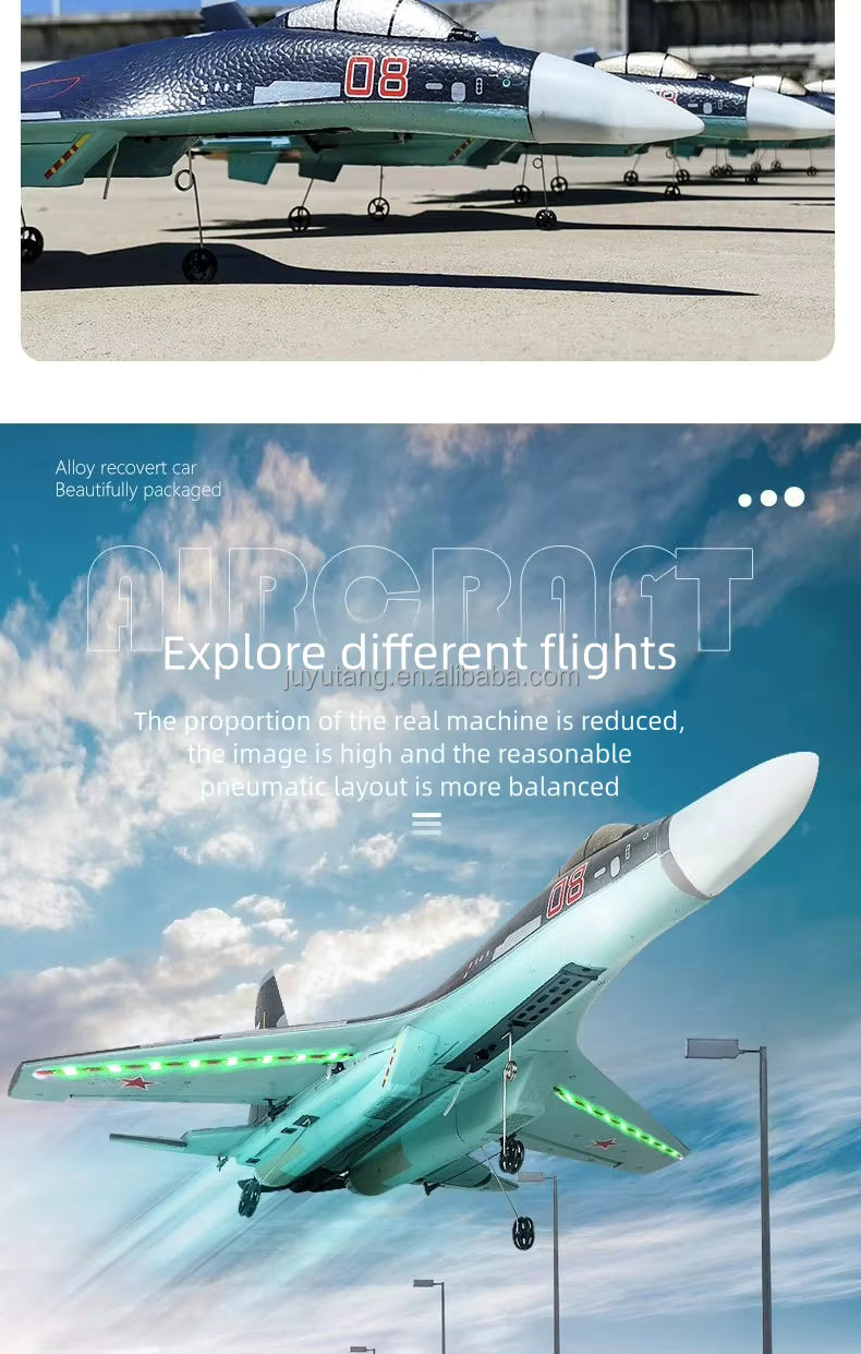 SU-35 4 Channel RC Airplane EPP Foam Electric Glider