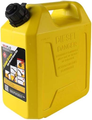 JTI FuelMate Field Fuel Can with Integrated Spout – 5L, 10L & 20L (Red, Green & Yellow)