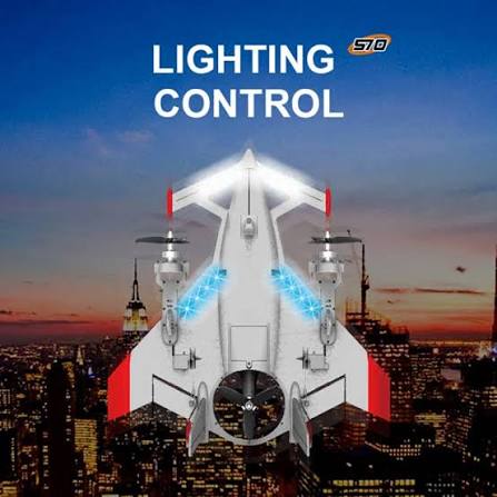 QIDI 570 VTOL Brushless RC Airplane 6-Axis Gyro