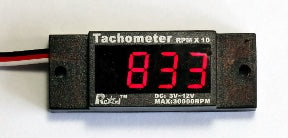 RCEXL Ignition Mini Tachometer V5.0 for RC gas engines