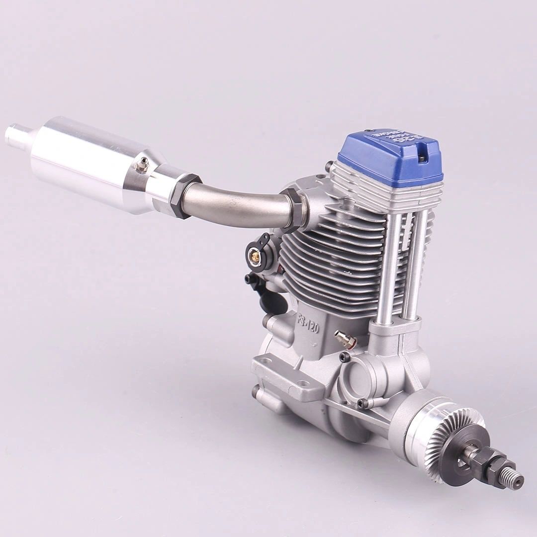 ASP MAGNUM XLS FS120AR 19.96CC Four Stroke Nitro Engine for RC Airplane Comparable to OS FOS FAITO Engines