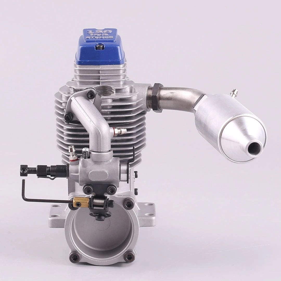 ASP MAGNUM XLS FS120AR 19.96CC Four Stroke Nitro Engine for RC Airplane Comparable to OS FOS FAITO Engines