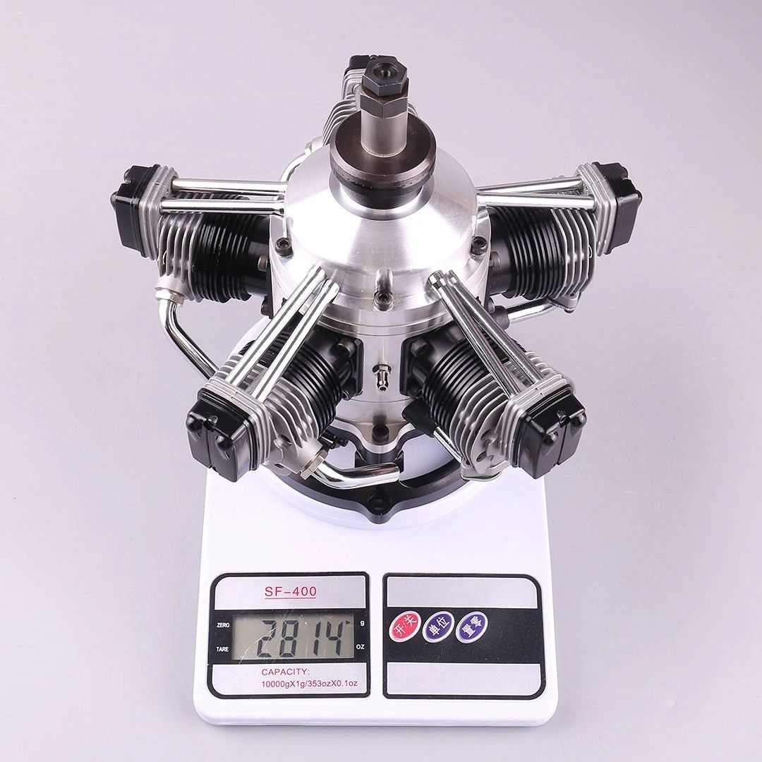 ASP MAGNUM XLS FS400AR 12.8CCX5 Four Stroke Nitro Engine for RC Airplane Comparable to OS FOS FAITO Engines