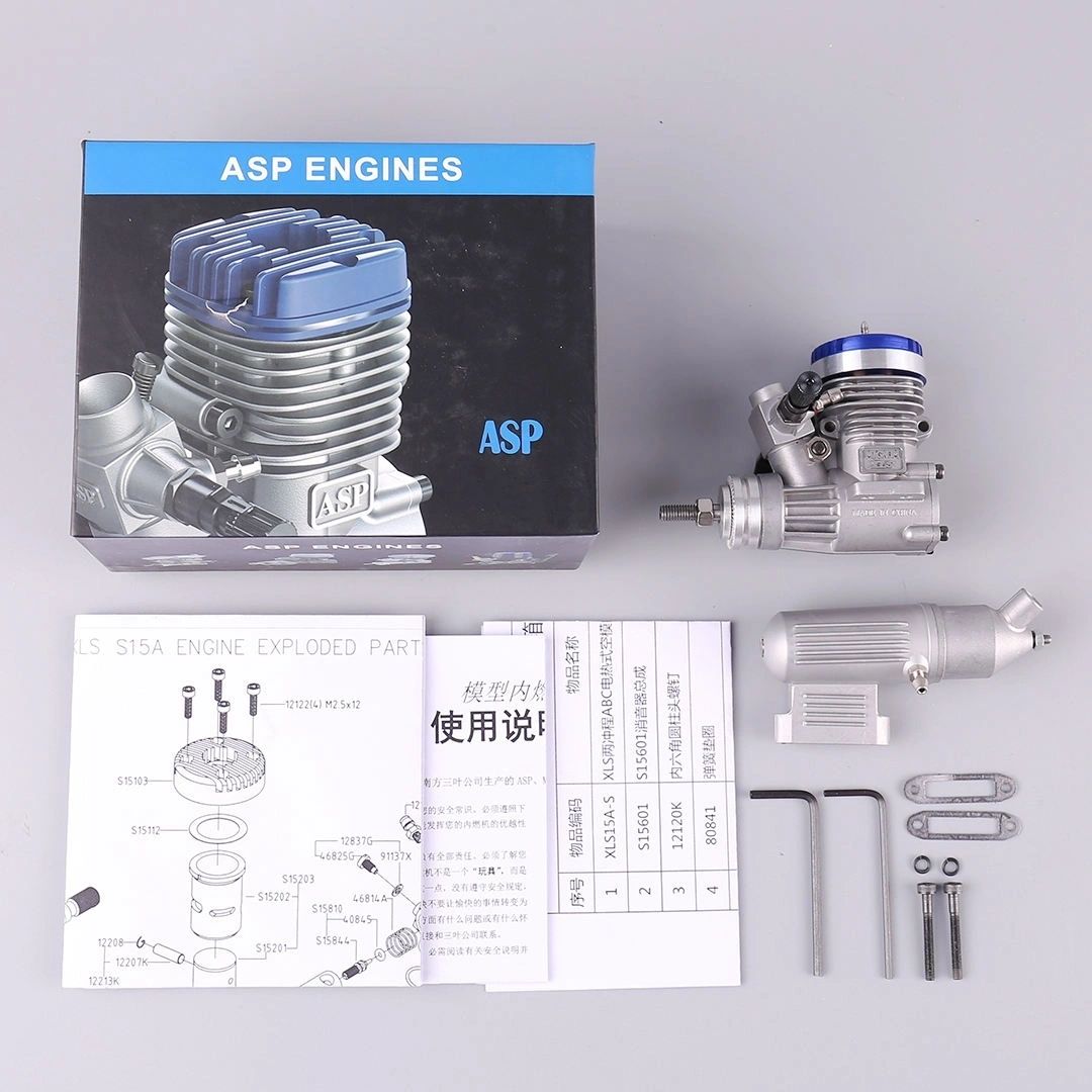 ASP MAGNUM XLS S15A 2.26CC Nitro Engine for RC Airplane