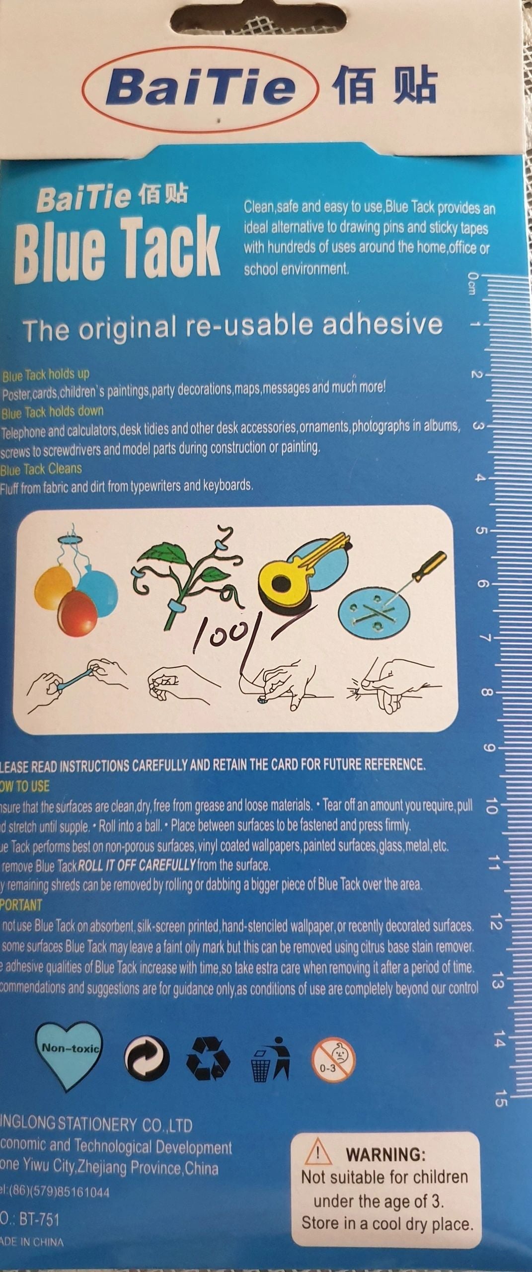 Blue Tack BaiTie