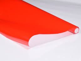 Covering Film Bright Red (Made in Germany)