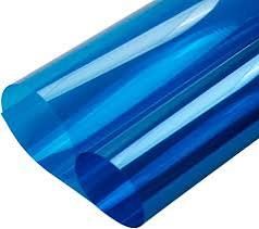 Covering Film Transparent Blue (Made in Germany)