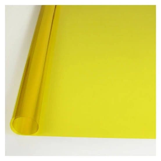 Covering Film Transparent Green Yellow (Made in Germany)