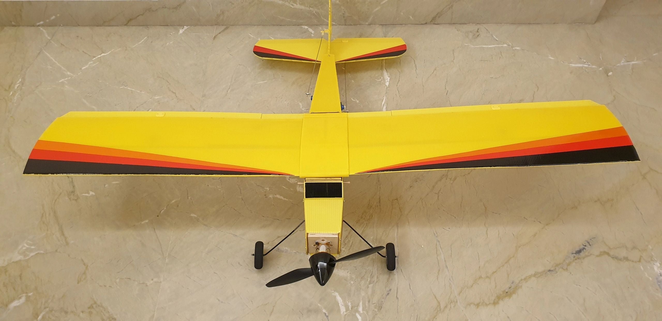 Cub Yellow Glider 4 Channel RTF Combo