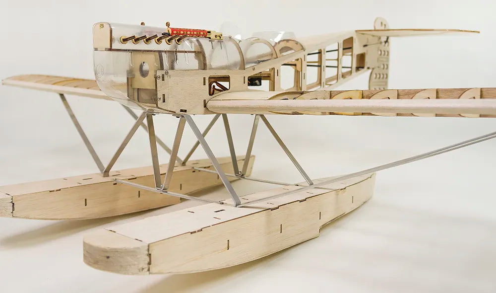 Seaplane Hansa-Brandenburg W.29 Balsa Wood Kit 1400mm