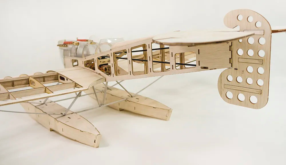 Seaplane Hansa-Brandenburg W.29 Balsa Wood Kit 1400mm