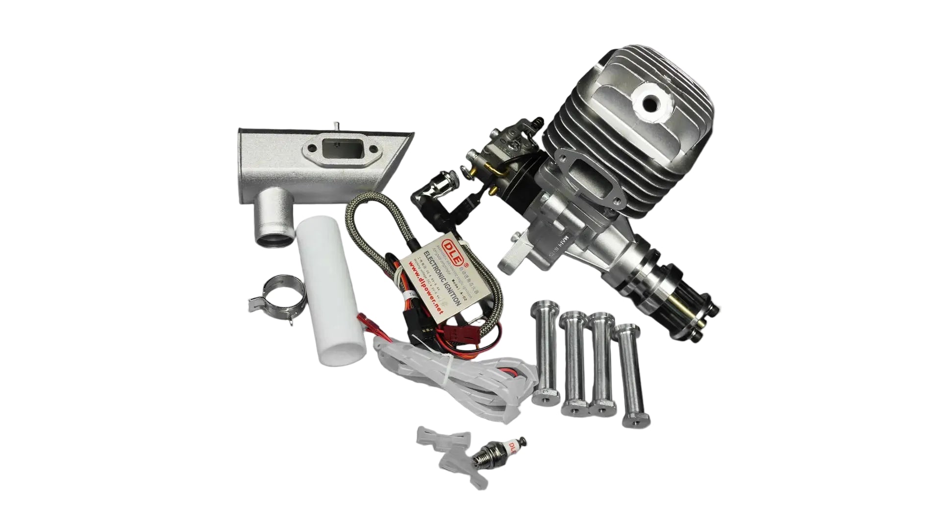 DLE55 with all parts