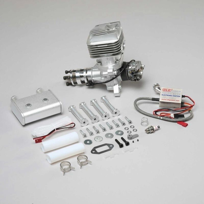 DLE-55RA Gas Rear Exhaust with Electronic Ignition