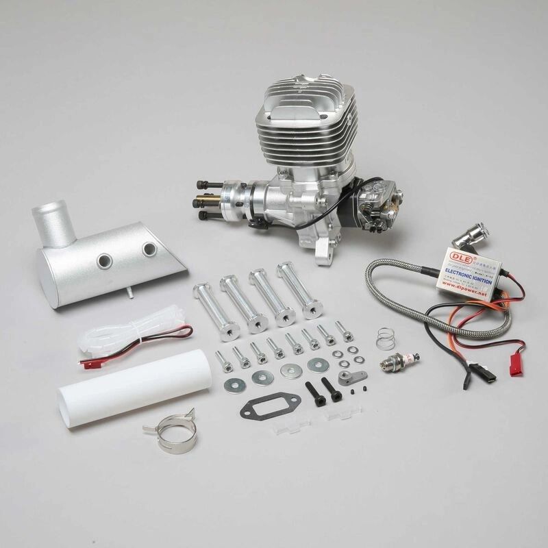 DLE-61 61cc Gas Engine with Electronic Ignition and Muffler
