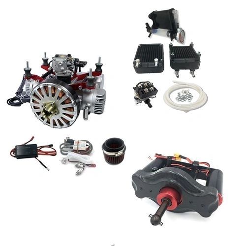 DLE70HD Drone Engine 4.2kw Water-Cooled Hybrid Electricity Generator