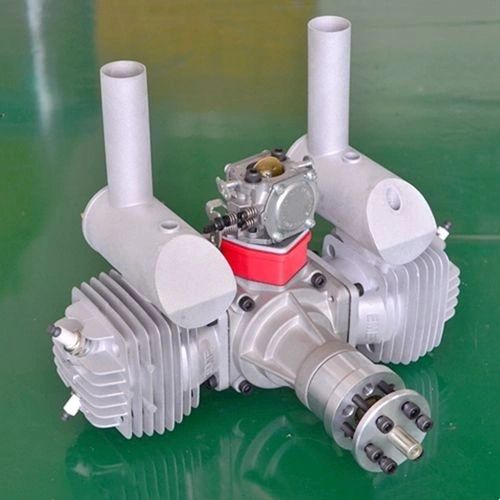 EME 120CC Twin Cylinder Two Stroke Engine for RC Model Gasoline Airplane