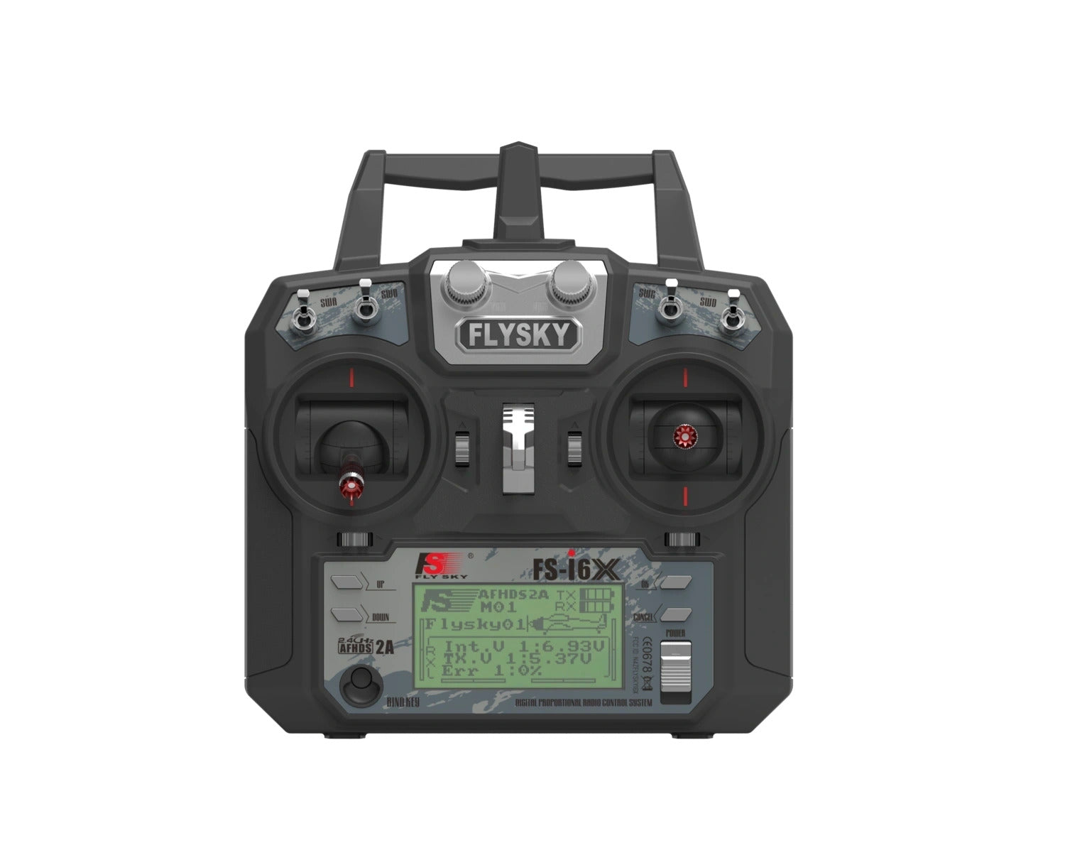 Flysky FS-i6X 2.4GHz 6CH AFHDS 2A RC Transmitter With FS-iA10B 2.4GHz 10CH Receiver
