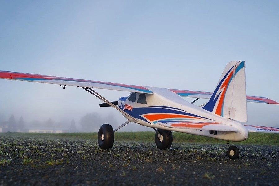 FMS 1400MM (55.1") KINGFISHER PNP (WITH WHEELS, FLOATS, SKIS AND FLAPS)