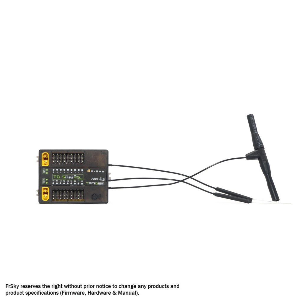 FrSky 2.4G 900M Tandem Dual-Band Receiver TD SR18 Receiver with 18CH Ports