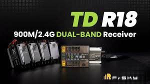 FrSky Tandem TDR18 Dual-Band Receiver (2.4GHz & 900MHz)
