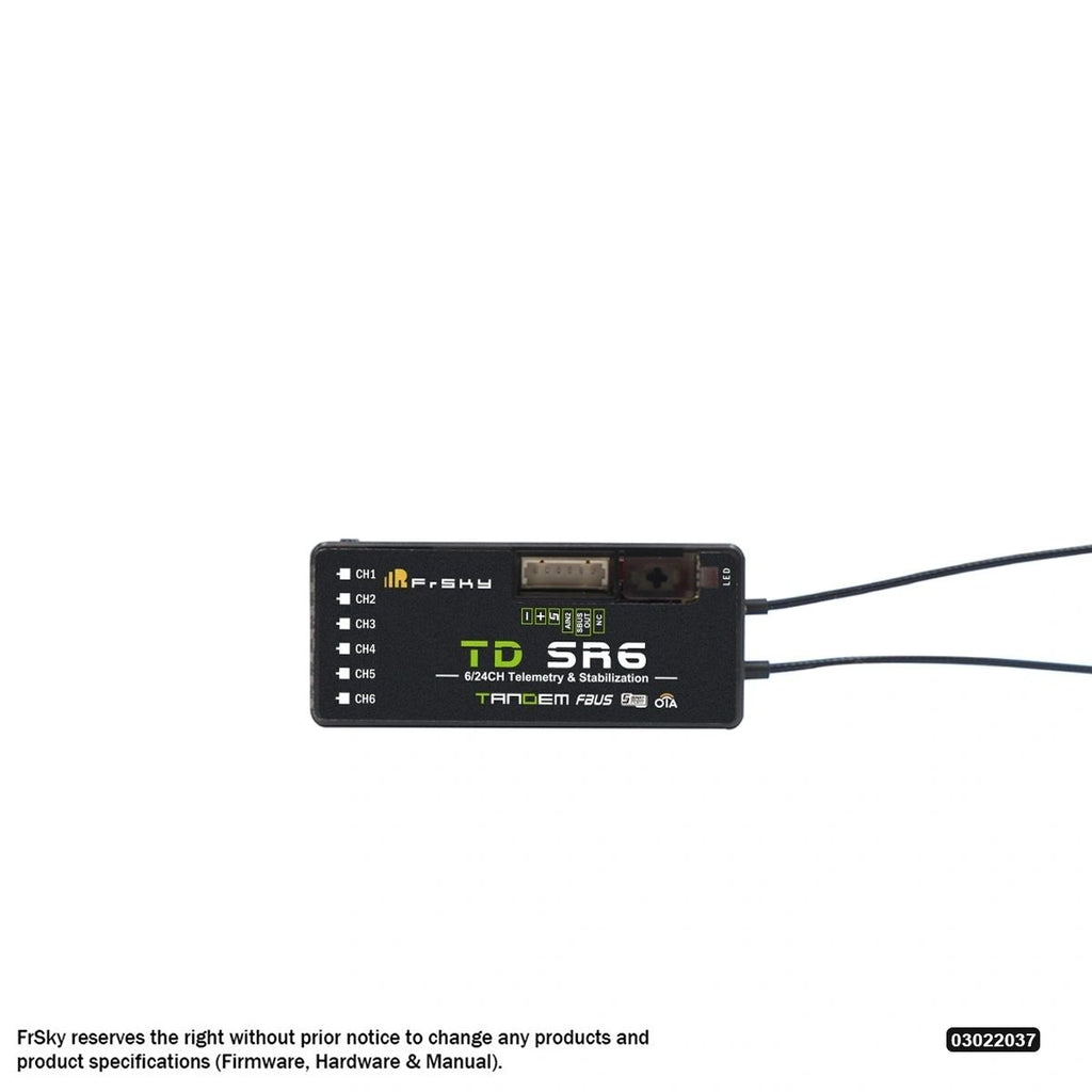 FrSky TD SR6 Dual-Band Receiver (2.4GHz & 900MHz)