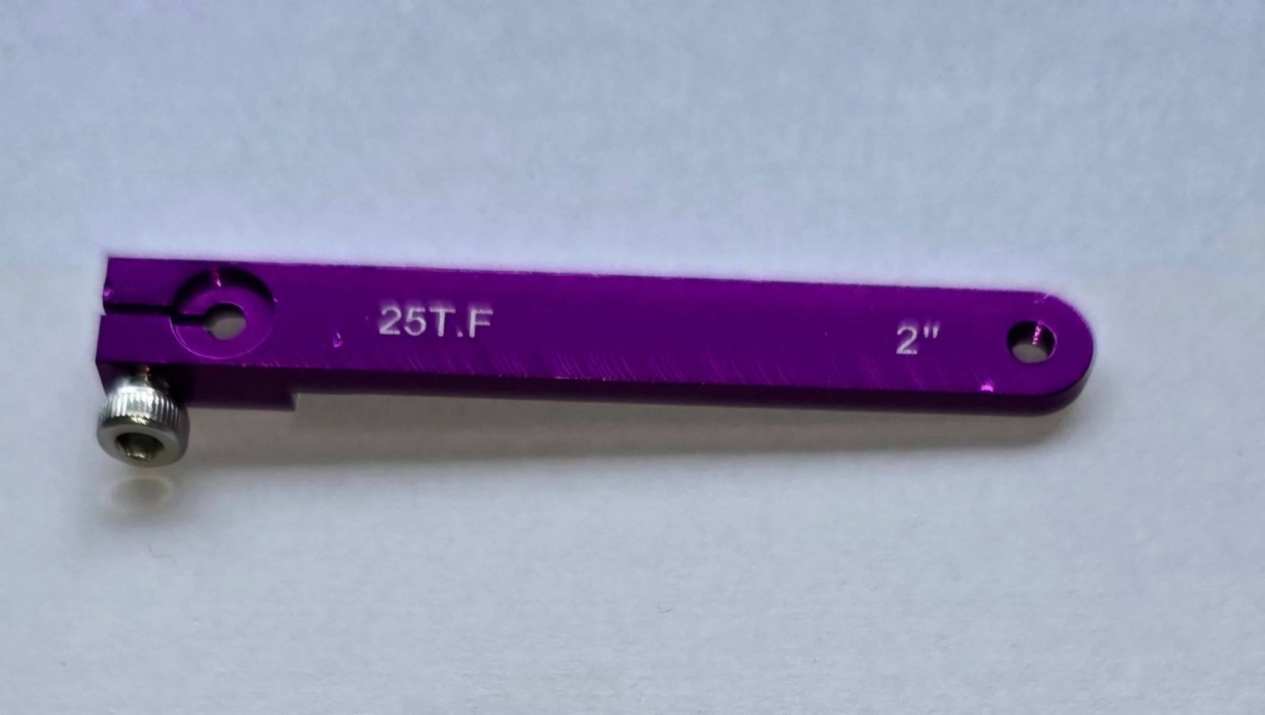 Futaba Aluminium Servo Arm 2in M3 Purple
