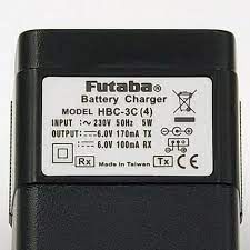 Futaba HBC-3C(4) 6V TX 6V RX Wall Charger 16SZ 14SG 12K 10J 8J 6J 4PX 4PKSR 4PL 3PV (AC220V Input)