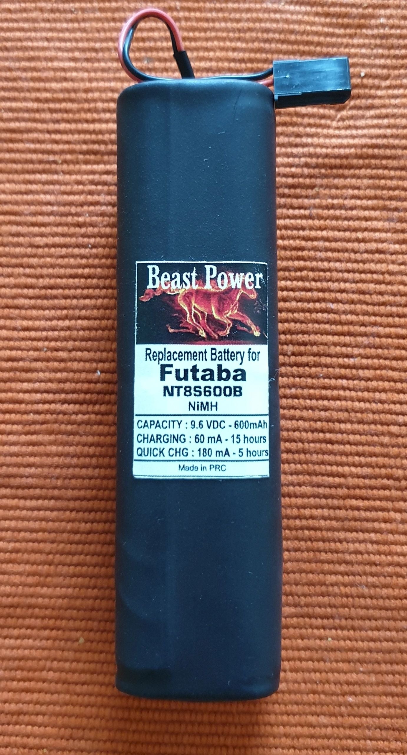 Futaba NT8S600B Replacement Battery NiMH
