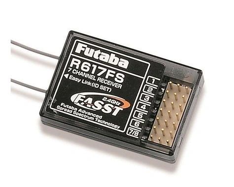 Futaba R607fs Transmitter Futaba R617FS 2.4GHz FASST 7 Channel Receiver – Aeromodellingtutor