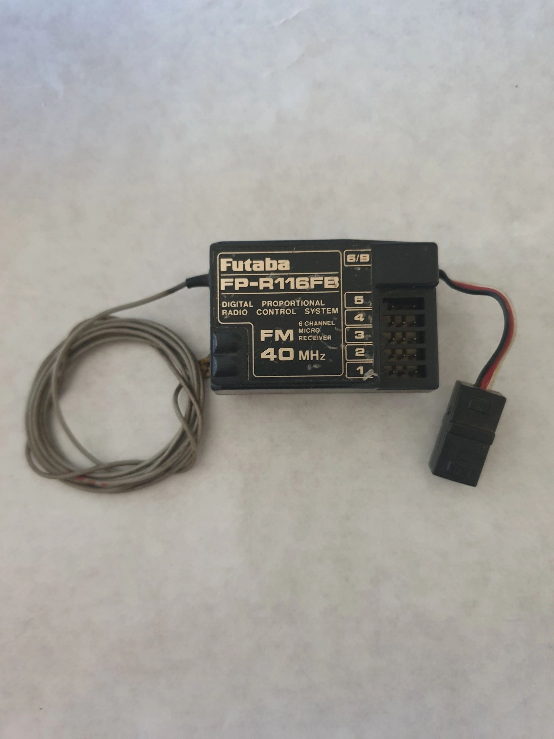 Futaba Rx FP-R116FB 6 Channel Micro Receiver FM 40 MHz – Aeromodellingtutor
