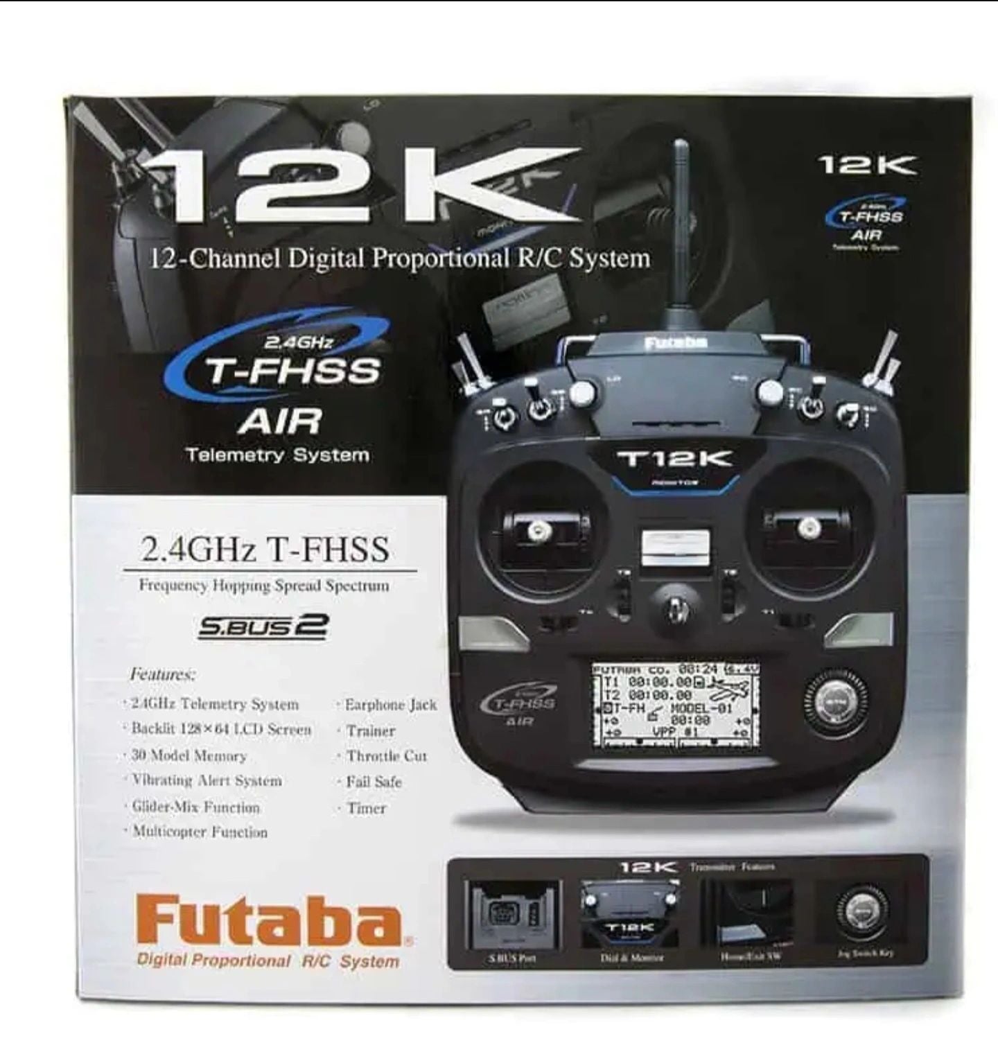 Futaba T12K with R3008SB