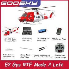 Goosky E2 UH-1Y Air Rescue GPS Helicopter - RTF (Mode 2)