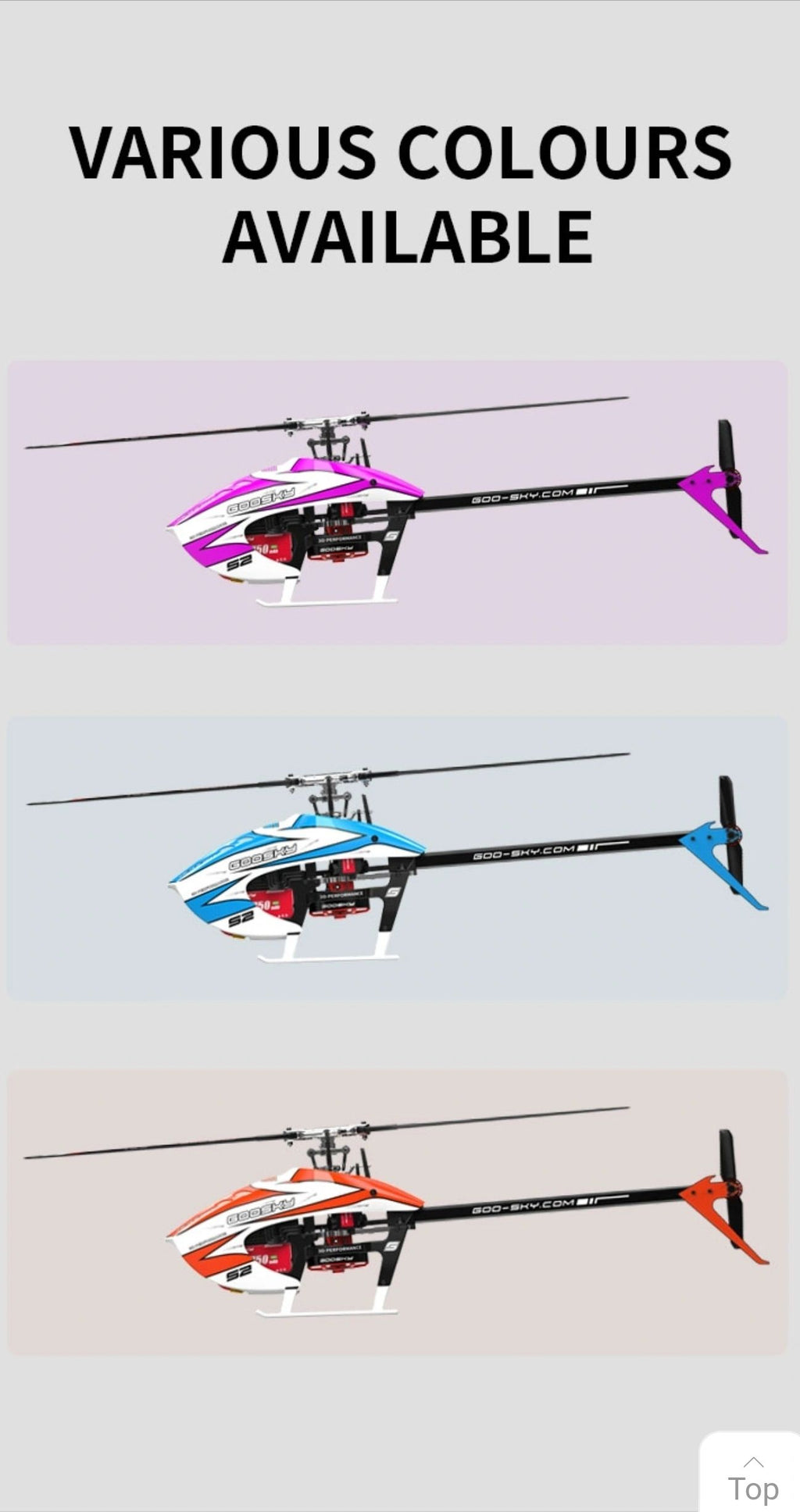 Goosky Legend S2 Max RTF