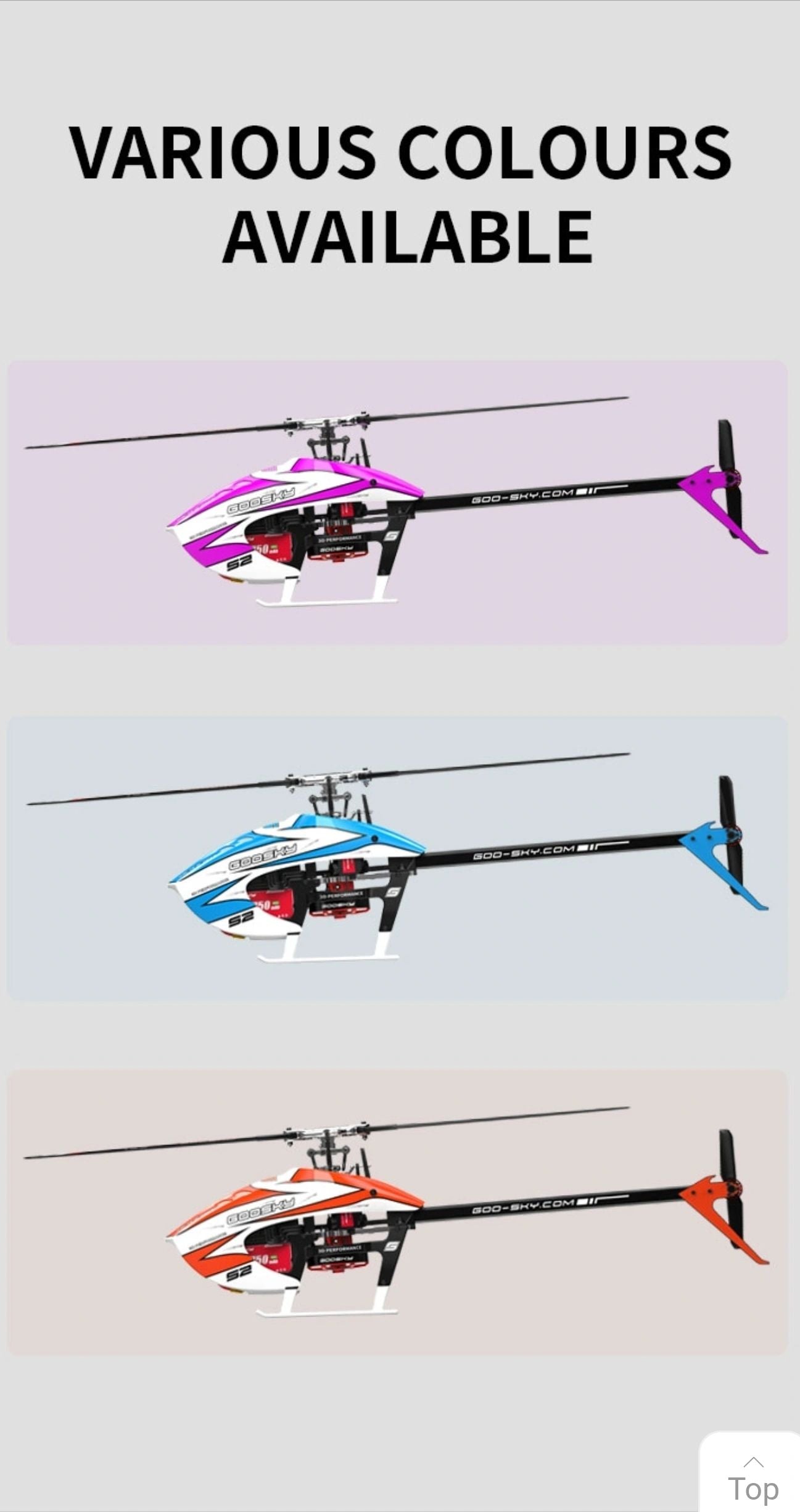 Goosky Legend S2 Max RTF