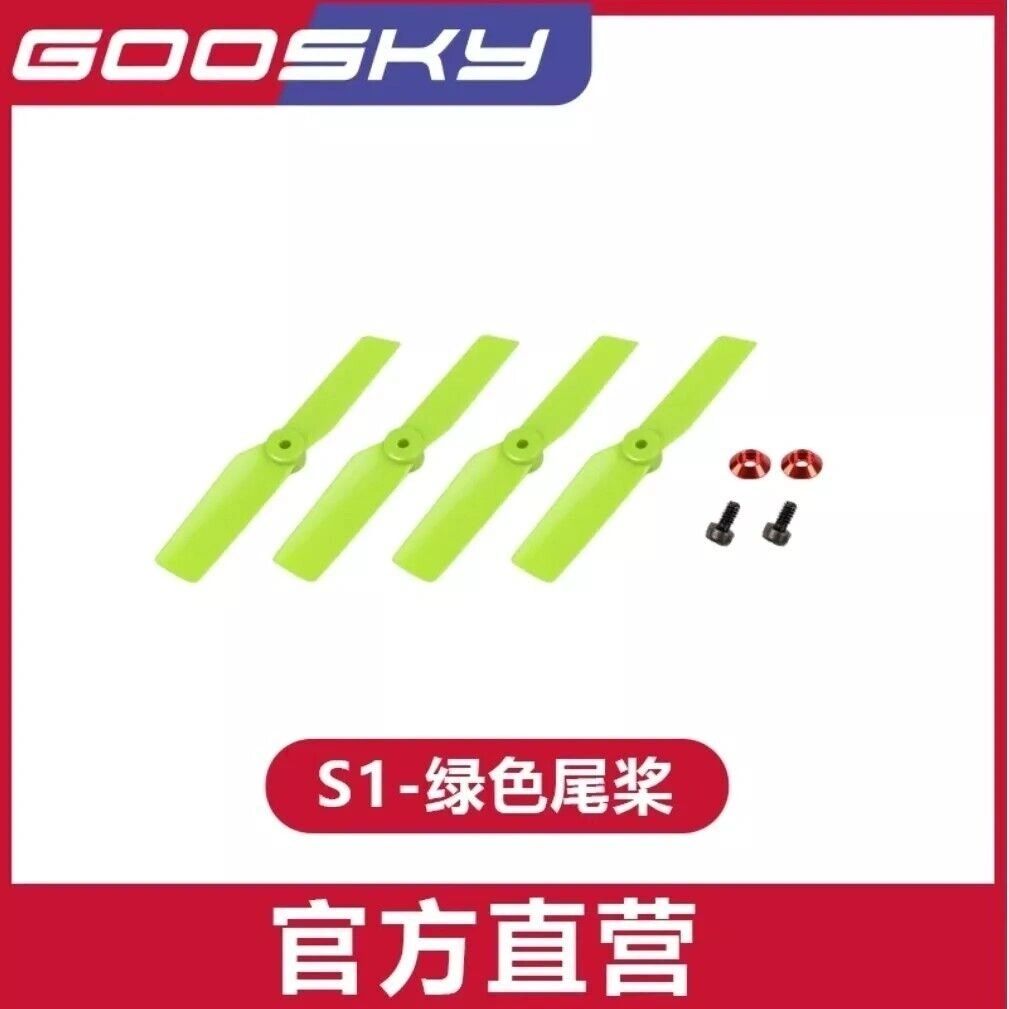 Goosky S1 Tail Blades Green